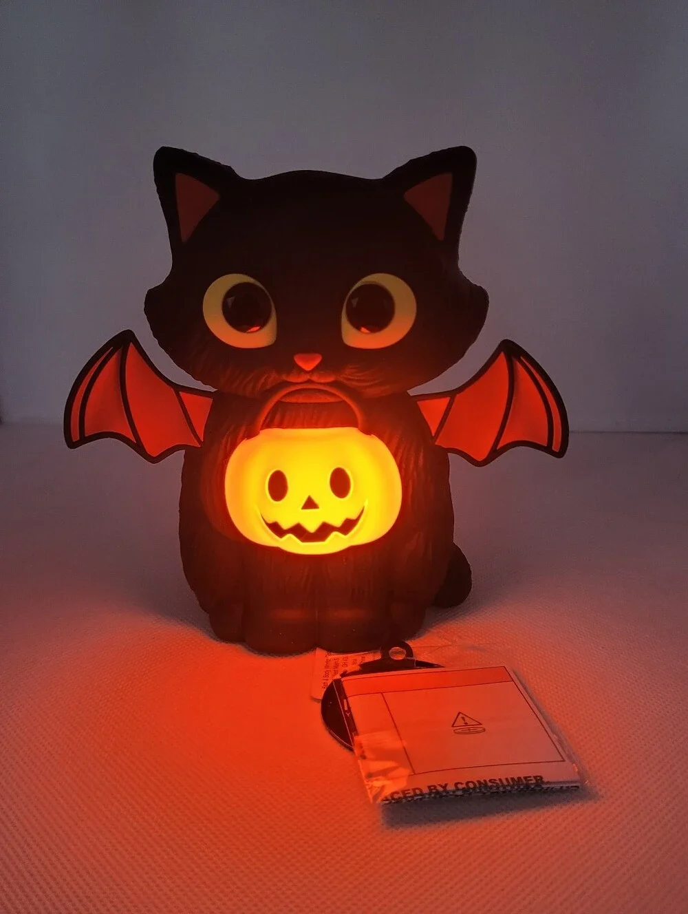 Bath & Body Works BBW Light-Up Spooky Kitty Foaming Soap Holder New OOS